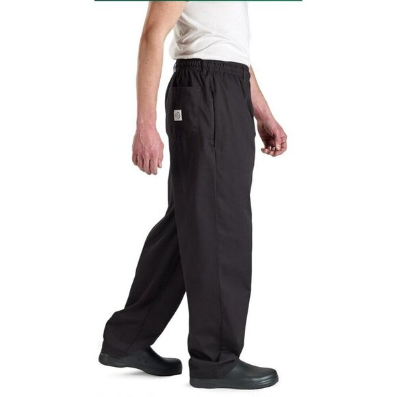 Mercer Culinary M60050BK5X Millennia Unisex Men , Women Cook Pants, Black Size M - Picture 3 of 6